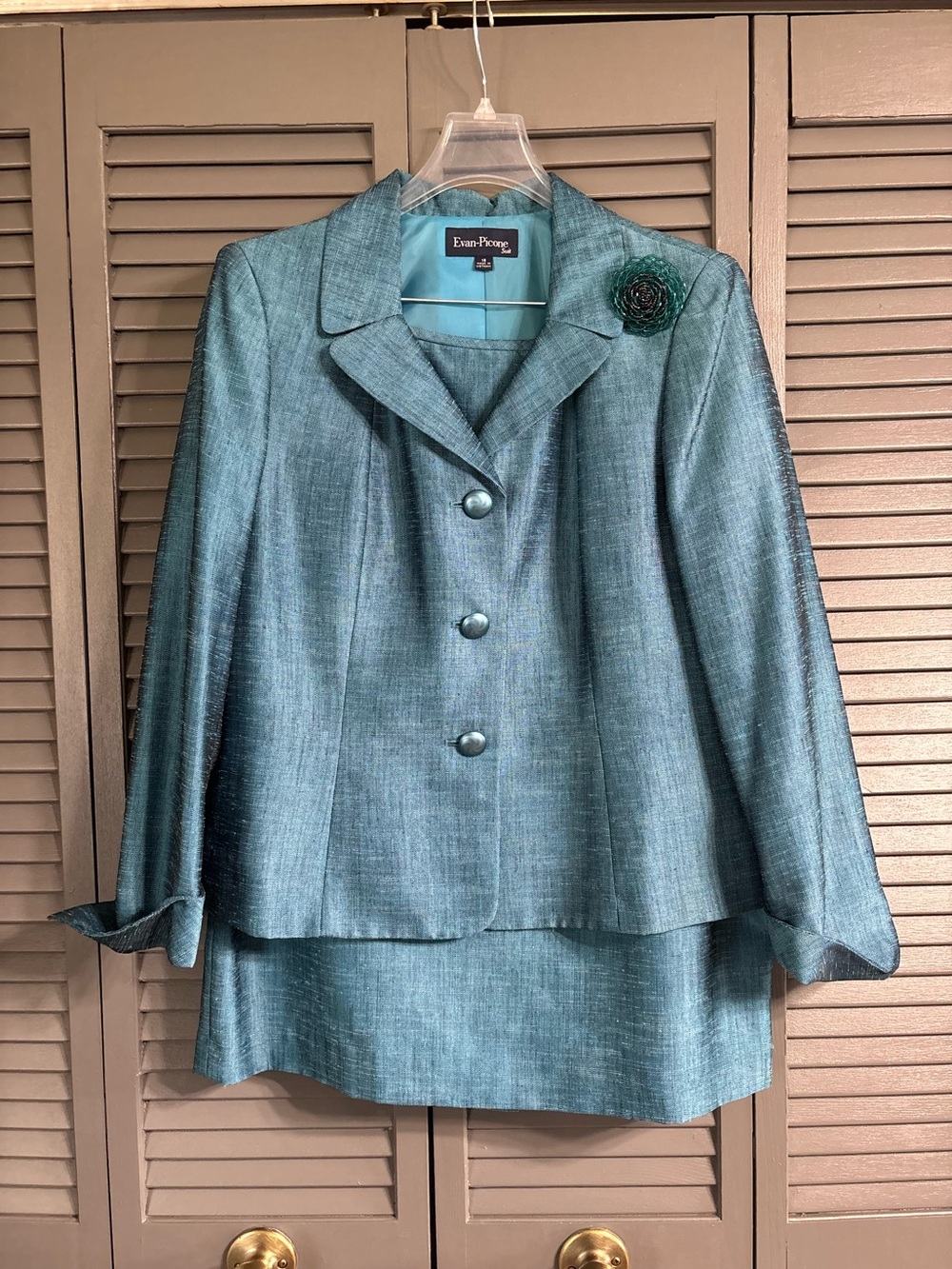 Evan Picone Skirt Suit